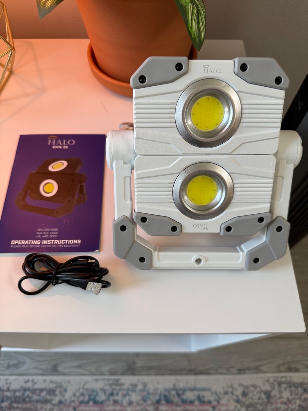 Halo Omni 2K Portable Work Light - Brand New, Never Used
